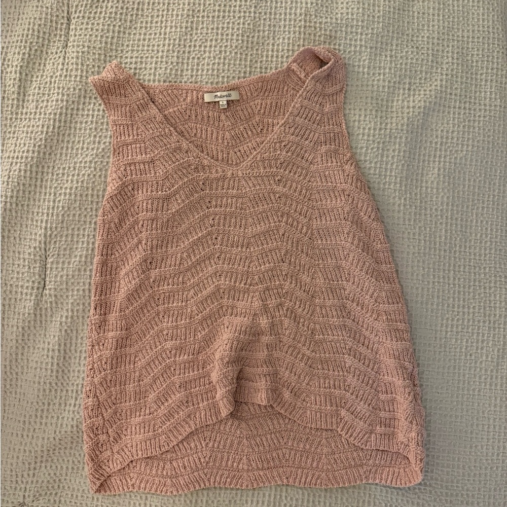 ✨5 for $25✨ Pink Knit Tank Top